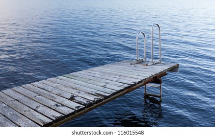 Stockholm archipelago - empty bathing platform