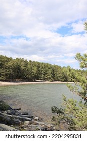 Stockholm Archipelago Scenery View.  Scandinavian Nature