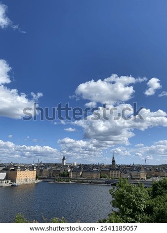 Similar – Prager Stadtpanorama im Sommer