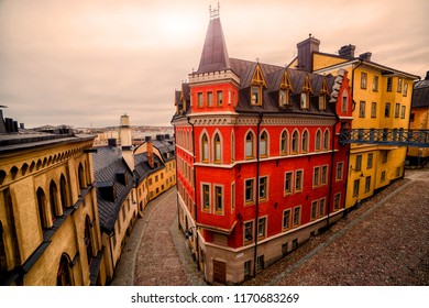 Stockholm Old City Scape