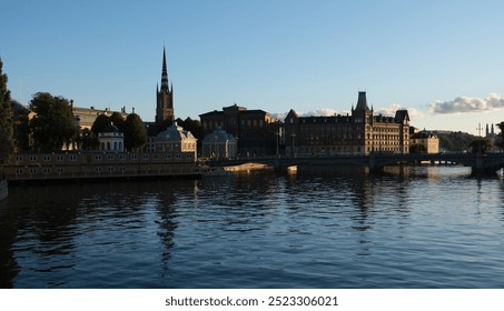 Stockholm, old town, evening panorama - Powered by Shutterstock