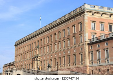 Stockholm Royal Palace - landmark in Gamla Stan (Old Town).