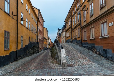 Stockholm Sodermalm Street Brannkyrkogatan