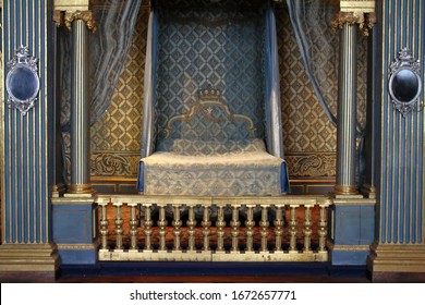 Stockholm, Sweden - 07/10/2019: Interior Of Drottningholm Castle, Residence Of The Swedish Royal Family