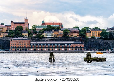 Stockholm, Sweden - August 9, 2019: Fotografiska Museum On Sodermalm Waterfront.