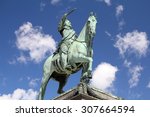 Stockholm, Sweden - equestrian statue of Gustav II Adolf, king of Sweden