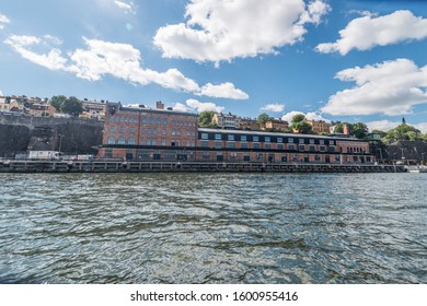 Stockholm, Sweden - July 05 2018: Seaside View Of Fotografiska.