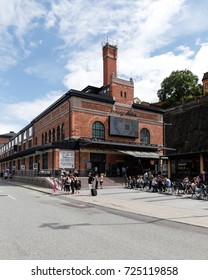 STOCKHOLM, SWEDEN - JULY 5, 2017: Stockholm Fotografiska (photographic) Museum