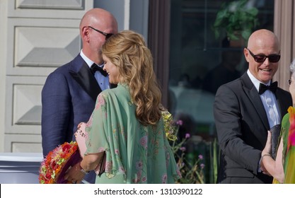 STOCKHOLM, SWEDEN - JUNE 14, 2018: Polar Music Prize At The Grand Hotel, Princess Madeleine