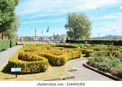 Stockholm, Sweden - June 26, 2019: Exterior Of The Stockholm City Hall On Riddarfjärden Seafront