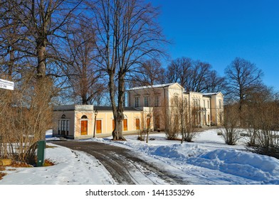 Stockholm Sweden - Mars 19 2011: Mars Winter At Rosendal Palace,  Djurgarden Stockholm