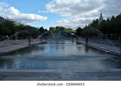 Stockholm, Sweden, September 2022: King's Garden (Kungsträdgården) Public Park.