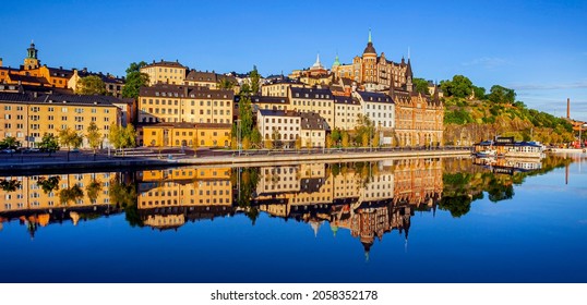 Stockholm, Sweden.Old Town architecture in Sodermalm district.
