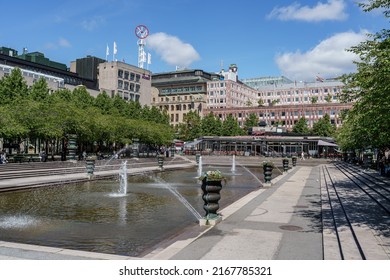 Stockholm, Sweden-June 09 2022: The Kings Garden 