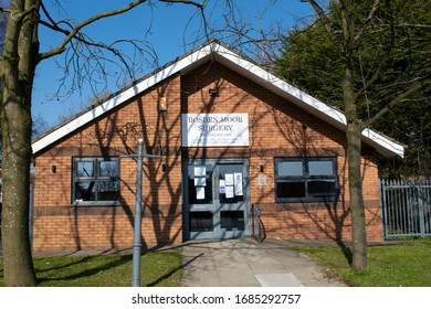 Stockport, Greater Manchester UK. March 27, 2020. Bosden Moor GP Surgery, Offerton Stockport With Accessible Entrance