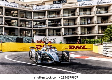 Stoffel Vandoorne ( Mercedes EQ) At The 2022 FIA Formula E Monaco E-Prix In Monte Carlo - Monaco On April 30 2022