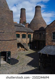 STOKE ON TRENT, UNITED KINGDOM - Aug 22, 2021: The Gladstone Pottery Museum In Stoke-on-Trent, England