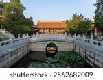 Stone arch bridge of Pai Yun Hall, Summer Palace, Beijing, China