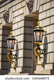 Stone Arches And Doors In The US Capital ,Washington