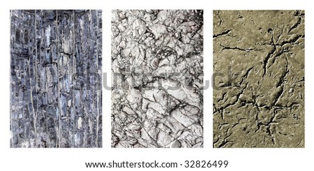Stone background set