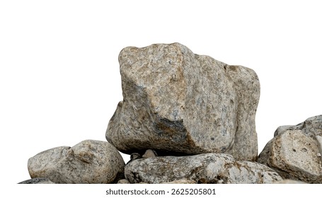 Stone Background With Texture And Design, Beach Isolated Nature Landscape With Space, Wall And Mountain In Blue, Stage Floor With Podium Rock Shape, Product Display, Presentation Mockup And Copy Space