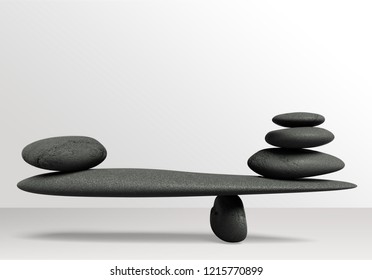 Stone Balance concept