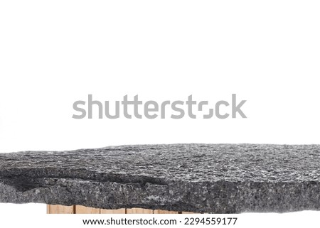  Stone base and light white background for displaying cosmetic, food and other products. Base de piedra y fondo blanco clara para exhibir productos cosméticos, alimenticios y otros