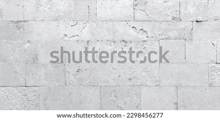 Stone block cobblestones wall background. Cement textured grunge graystone
