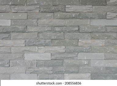 Stone Brick Wall, Abstract Background.