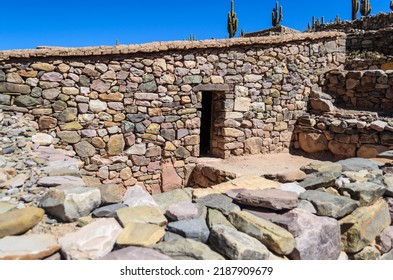 Stone Buildings At Pucará De Tilcara