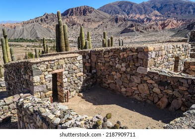 Stone Buildings At Pucará De Tilcara