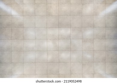 Stone And Ceramic Floor Tiles Texture, View From Above