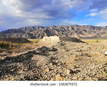 石头城， Stone city in Silk Road 