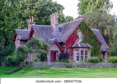 Stone Cottage In Scotland, United Kingdom