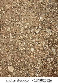 Stone Crumb As A Background, Rocky Soil