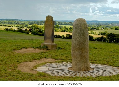 The Stone Of Destiny At The Hill Of Tara