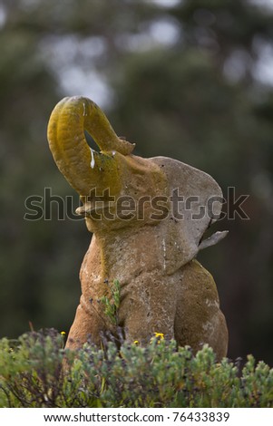 Stone elephant