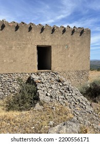 Stone Entranceway To Abandoned Home