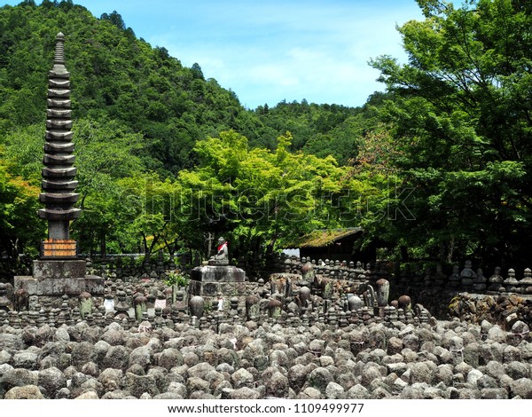 Stone Garden Adashino Nenbutsuji Temple Arashiyama Stock Photo Edit Now