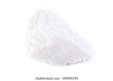 Stone Macro Mineral Talc On A White Background