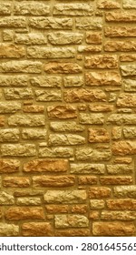 Stone masonry texture wall abstract background close up texture. Natural gray and blue rock pattern background detailed backdrop with irregular shapes. Vertical photograph high resolution