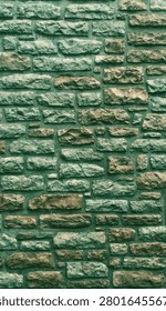 Stone masonry texture wall abstract background close up texture. Natural gray and blue rock pattern background detailed backdrop with irregular shapes. Vertical photograph high resolution