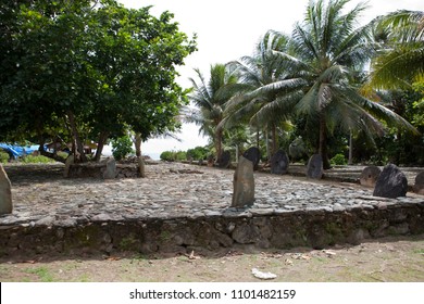 Stone Money Of Yap Island 