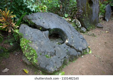 Stone Money Of Yap Island 