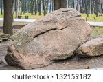 Stone in the park