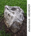 stone in the park