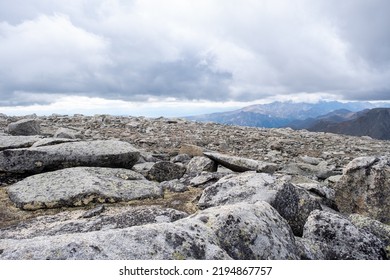 Stone Peaks Of The Sayan Mountains