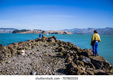 Stone pier