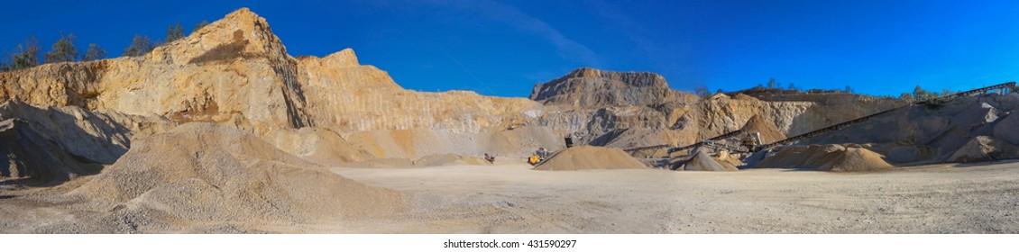 Stone Quarry In Serbia