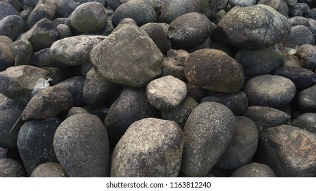 stone of river side